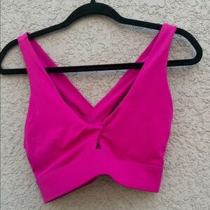 Fabletics Hot Pink sports bra